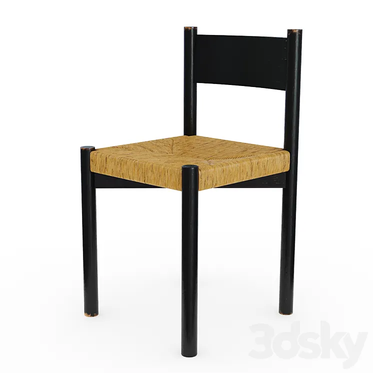 Chair Meribel Dining 3D Model Free Download