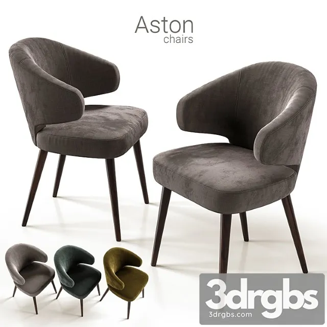 Chair minotti aston 2 3D Model Download Chair minotti aston 2 3D Model Download