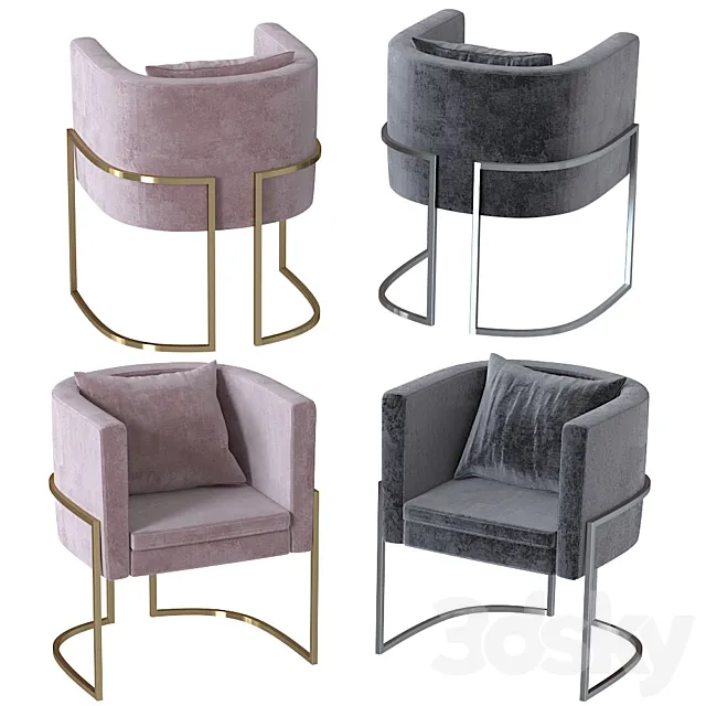 Chair Morocco Konoli 3D Model