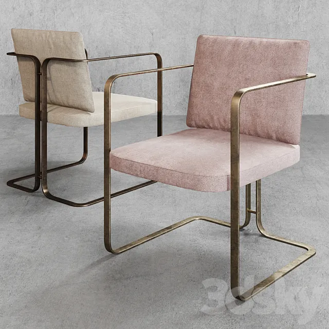 Chair MSE S2 Murena 02 3D Model Chair MSE S2 Murena 02 3D Model