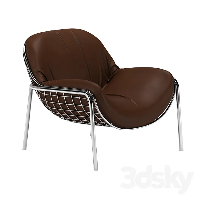 Chair Natuzzi Lave. 3DModel
