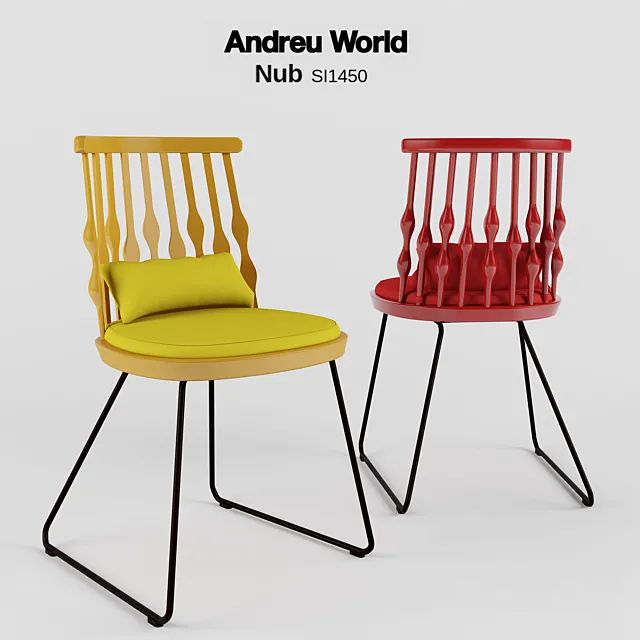 CHAIR NUB SI1450 3DModel