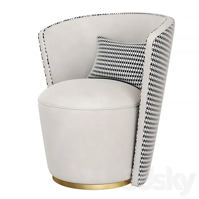 Chair of Manro 3D Model Chair of Manro 3D Model