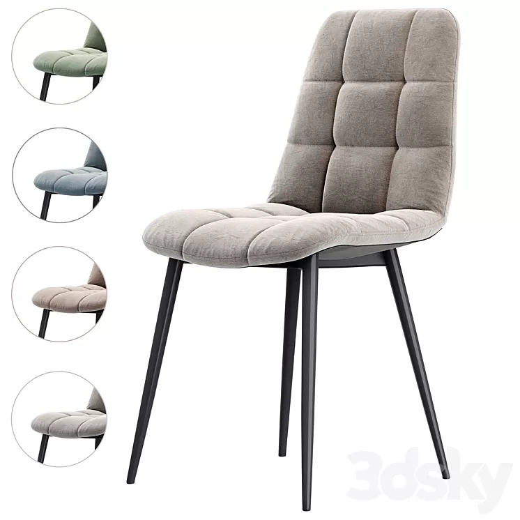 Chair OLIVER from STOOLGROUP 3D Model Free Download
