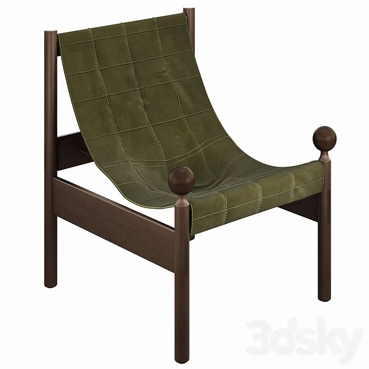 Chair Ouro Preto 3D Model Free Download