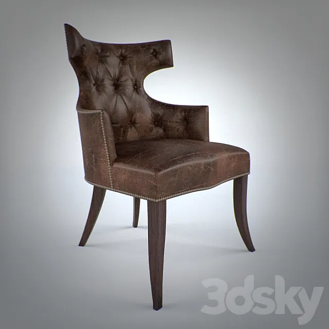 Chair Restoration Hardware 3D Model Chair Restoration Hardware 3D Model