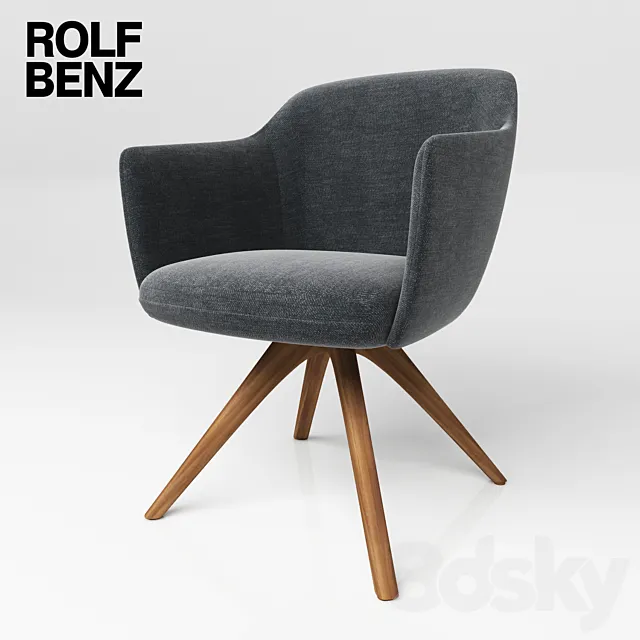 Chair Rolf Benz 640 3DModel