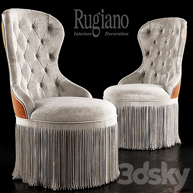 Chair rugiano King F 3DModel