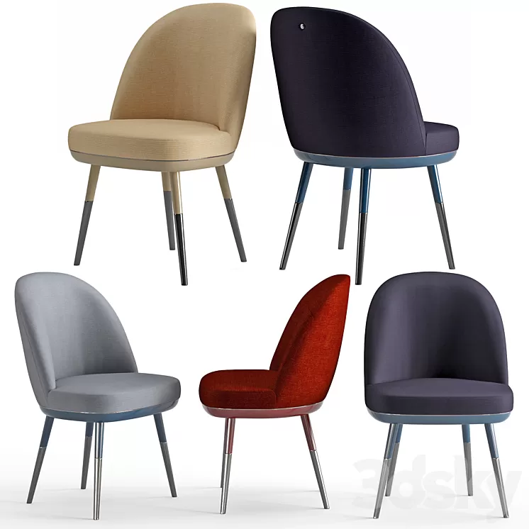 Chair Sabrina 3D Model Chair Sabrina 3D Model