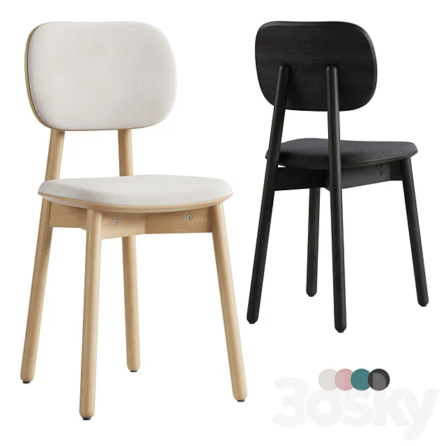 Chair Saga Latitude 3D Model