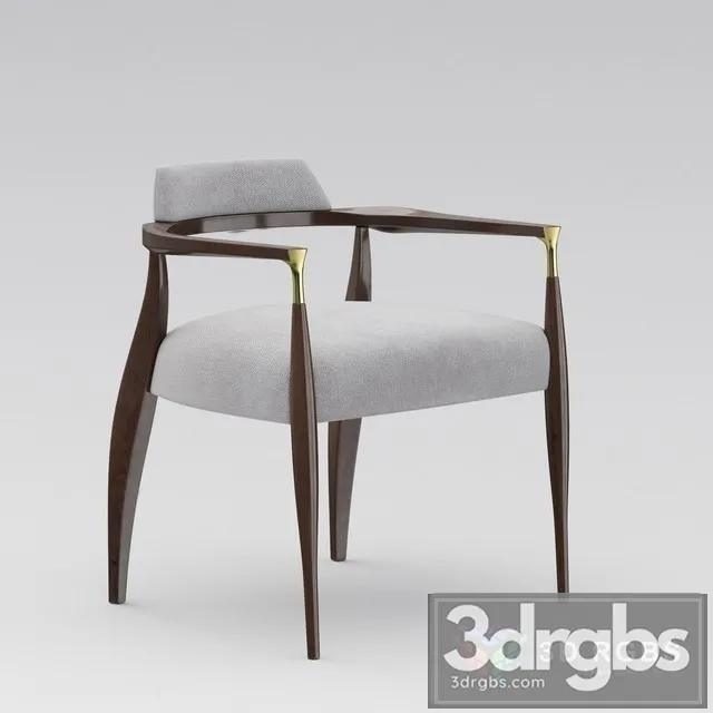 Chair Style Ib Kofod Larsen 3D Model Download