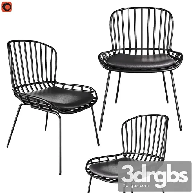 Chair surpik la forma black 2 3D Model Download Chair surpik la forma black 2 3D Model Download