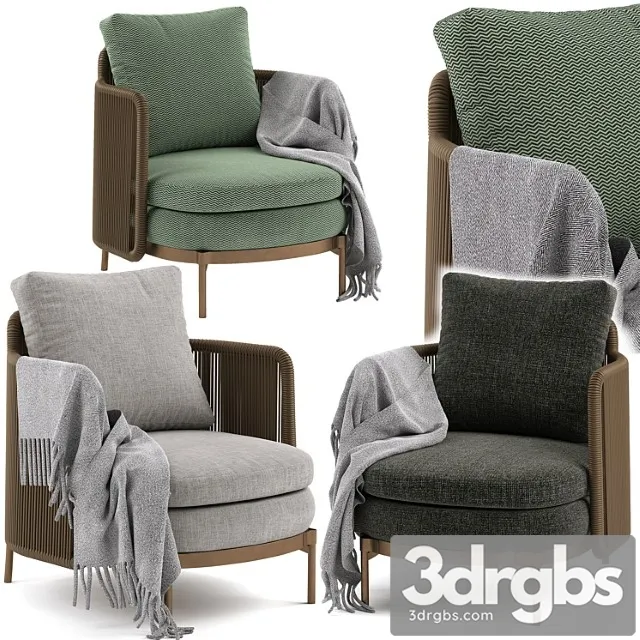 Chair tape cord minotti 3D Model Download Chair tape cord minotti 3D Model Download