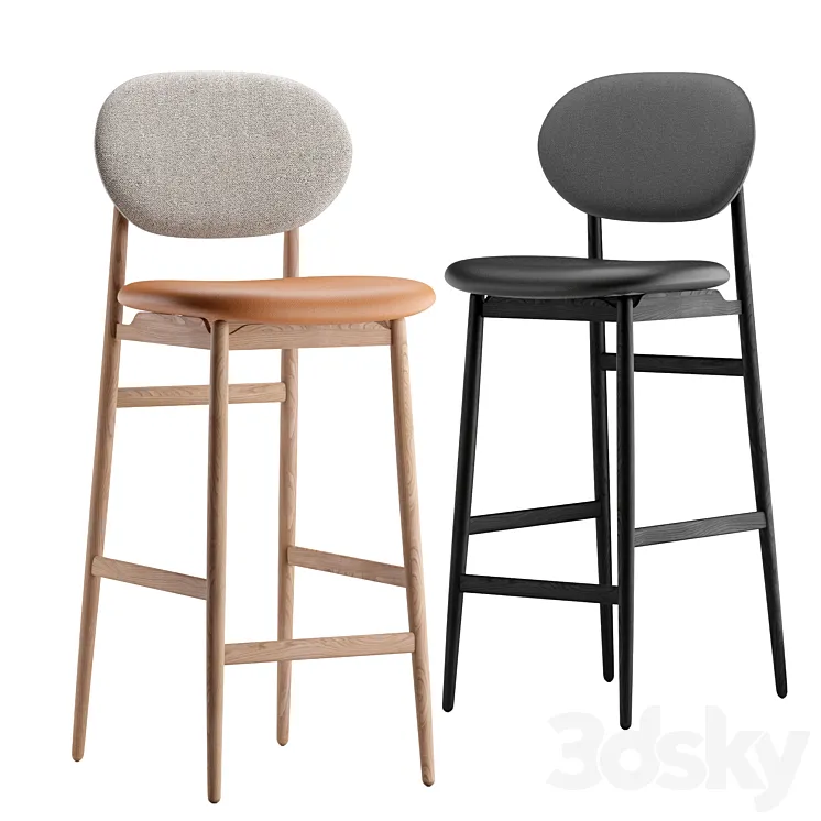 Chair The Outline Stool 3D Model Free Download