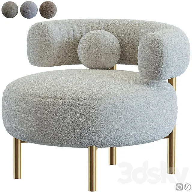 chair Thompson 3D Model chair Thompson 3D Model