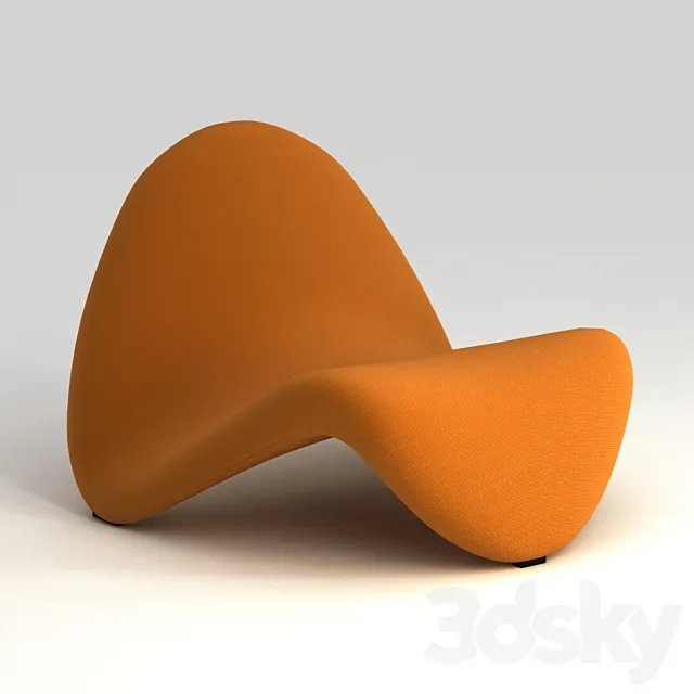 Chair Tongue 3D Model Chair Tongue 3D Model