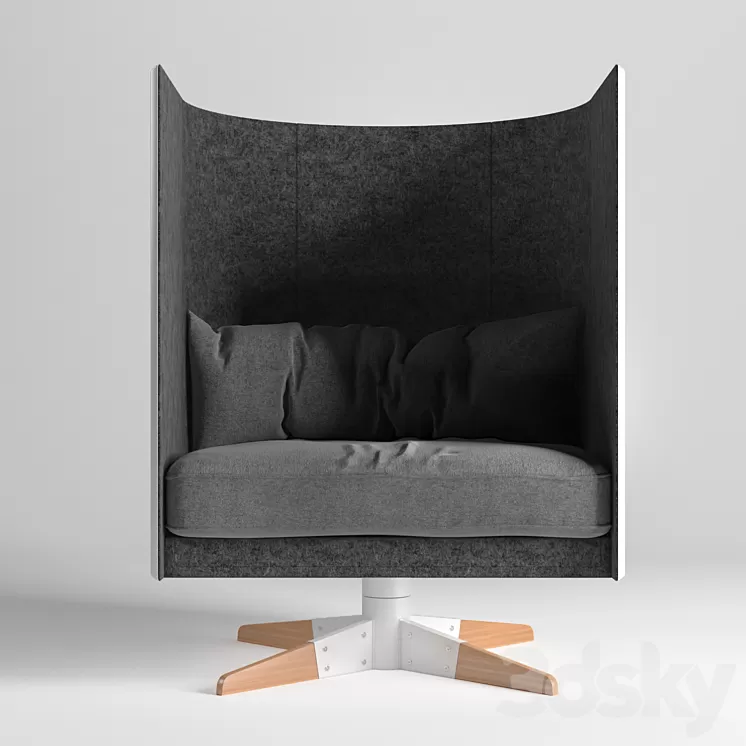 Chair V1 Rotate 3D Model