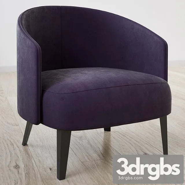 Chair Velvet 1 3D Model Download Chair Velvet 1 3D Model Download