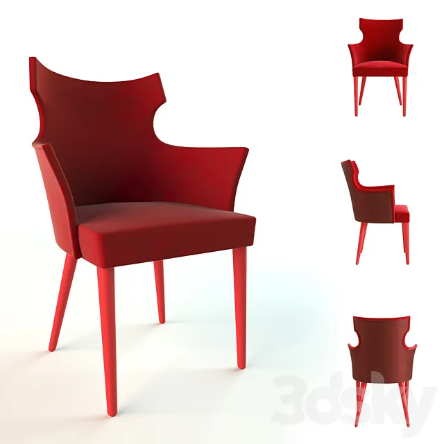 chair VENEZIANA – COLLI CASA 3D Model