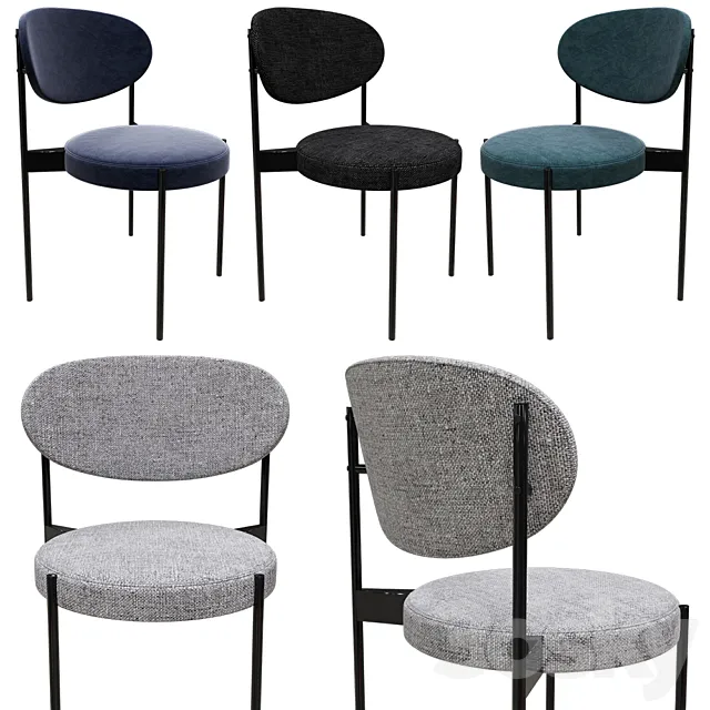 Chair Verpan 430 3D Model