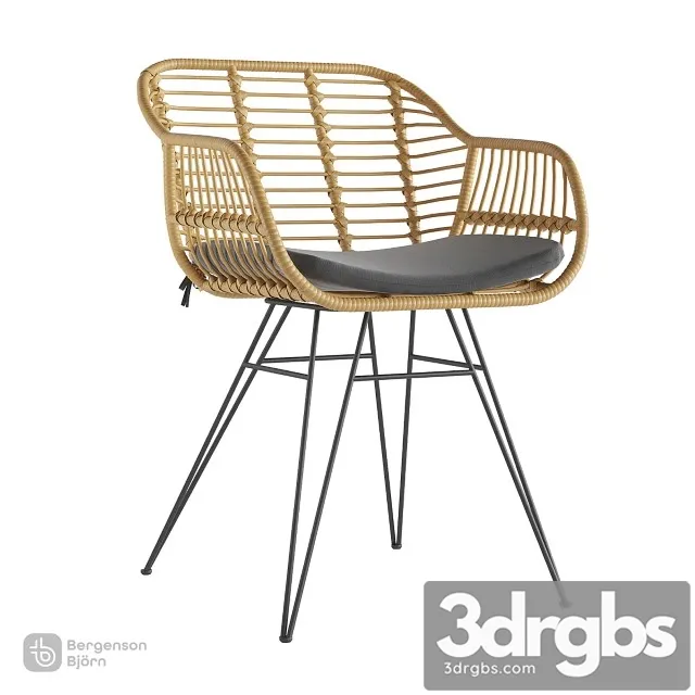 Chair Vetle Bent Rattan Bergenson Bjorn 3D Model Download Chair Vetle Bent Rattan Bergenson Bjorn 3D Model Download