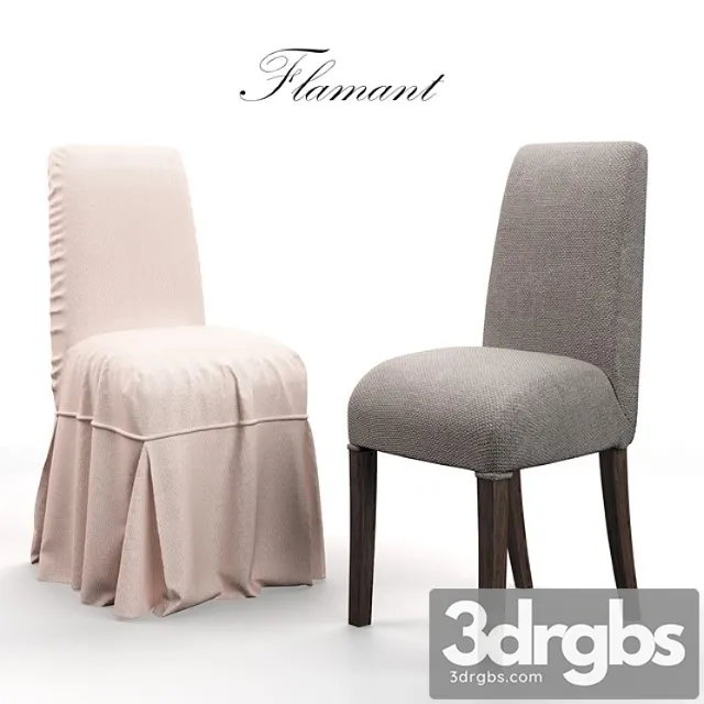 Chair Victoria and Chair Victoria Cover Long By Flamant 3D Model Download Chair Victoria and Chair Victoria Cover Long By Flamant 3D Model Download