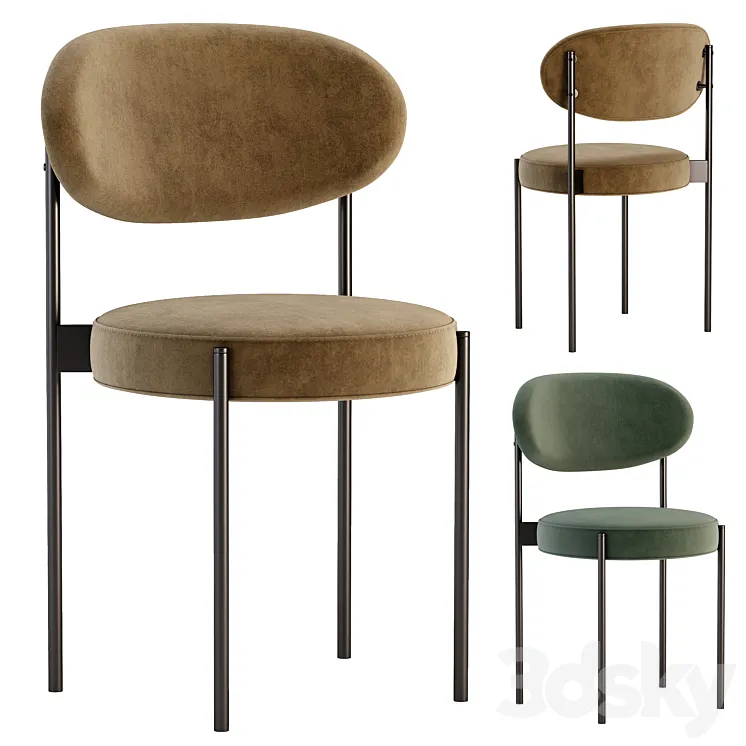 CHAIR VIDAR 3D Model Free Download