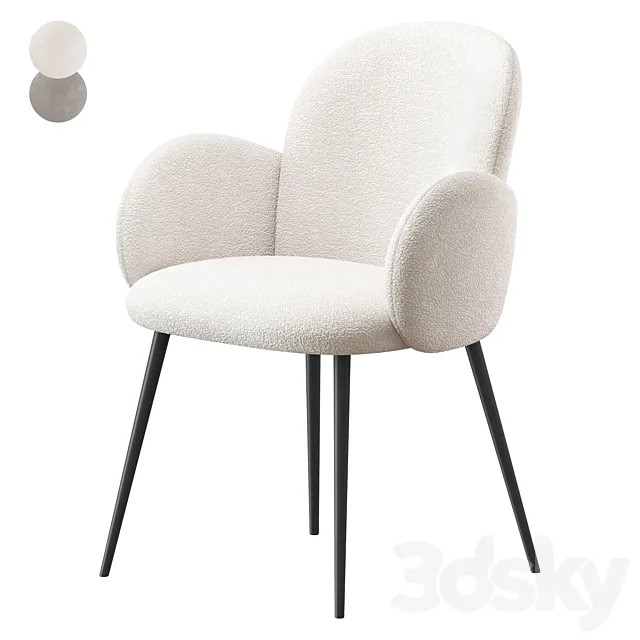 Chair Wave Stoolgroup 3D Model