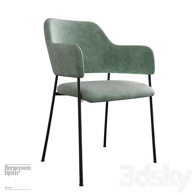 Chair Wendy Bergenson Bjorn 3D Model Chair Wendy Bergenson Bjorn 3D Model