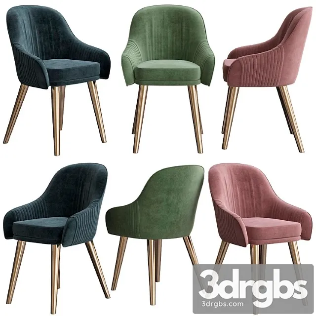 Chair with armrests duquesa & malvada 2 3D Model Download Chair with armrests duquesa & malvada 2 3D Model Download
