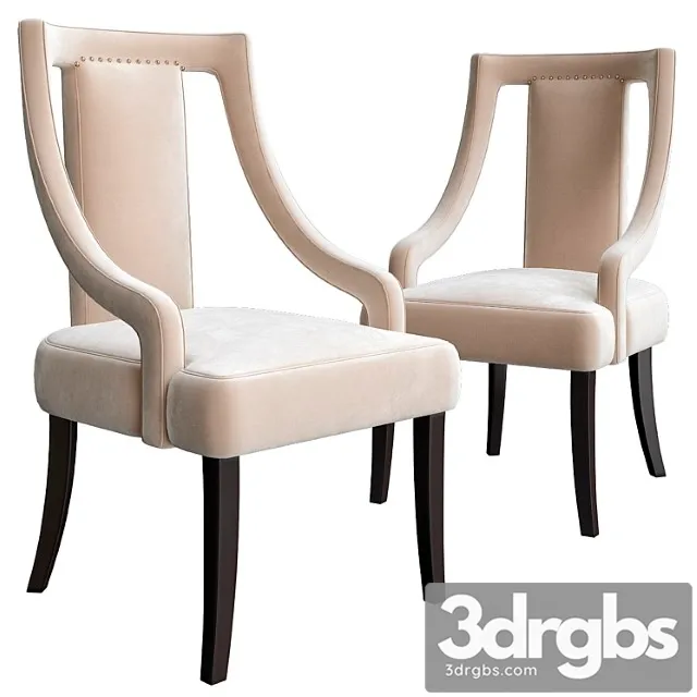 Chair with armrests elk group 2 3D Model Download Chair with armrests elk group 2 3D Model Download