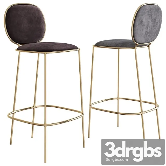 Chair with footrest aleta 2 3D Model Download Chair with footrest aleta 2 3D Model Download