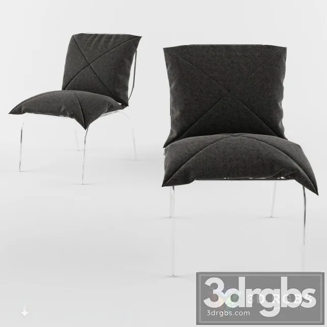 Chair With Pillows 3D Model Download Chair With Pillows 3D Model Download