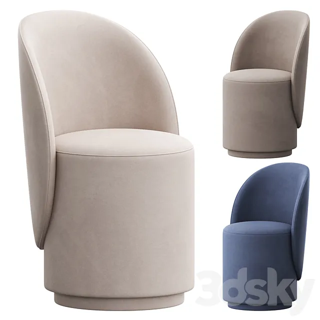 Chair Zeyno Westwing 3D Model