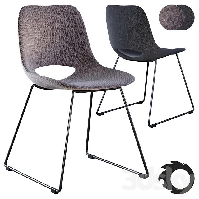 Chair Ziggy La Forma 3D Model Chair Ziggy La Forma 3D Model