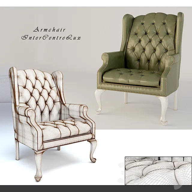 Chair_InterCantreLux 3D Model Chair_InterCantreLux 3D Model