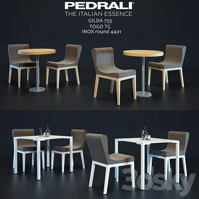 Chairs and tables 3DModel Chairs and tables 3DModel