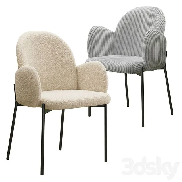 chairs BARSELONA & MEYSI 3D Model chairs BARSELONA & MEYSI 3D Model