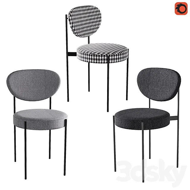 Chairs Dublin 3D Model