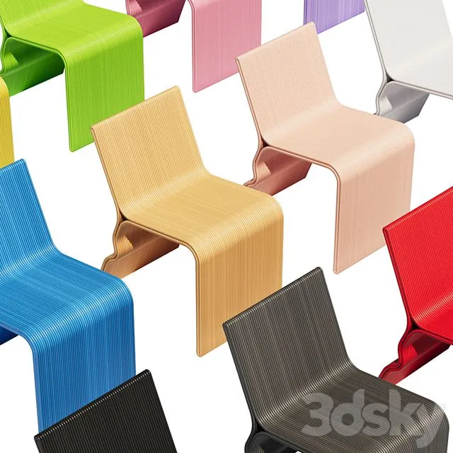 Chairs Eburet Yura and Yura light 3D Model Chairs Eburet Yura and Yura light 3D Model