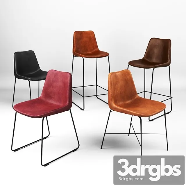 Chairs giron collection 2 3D Model Download Chairs giron collection 2 3D Model Download