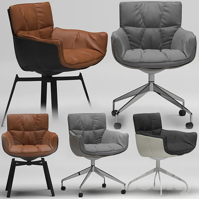 CHAIRS Husk 3D Model