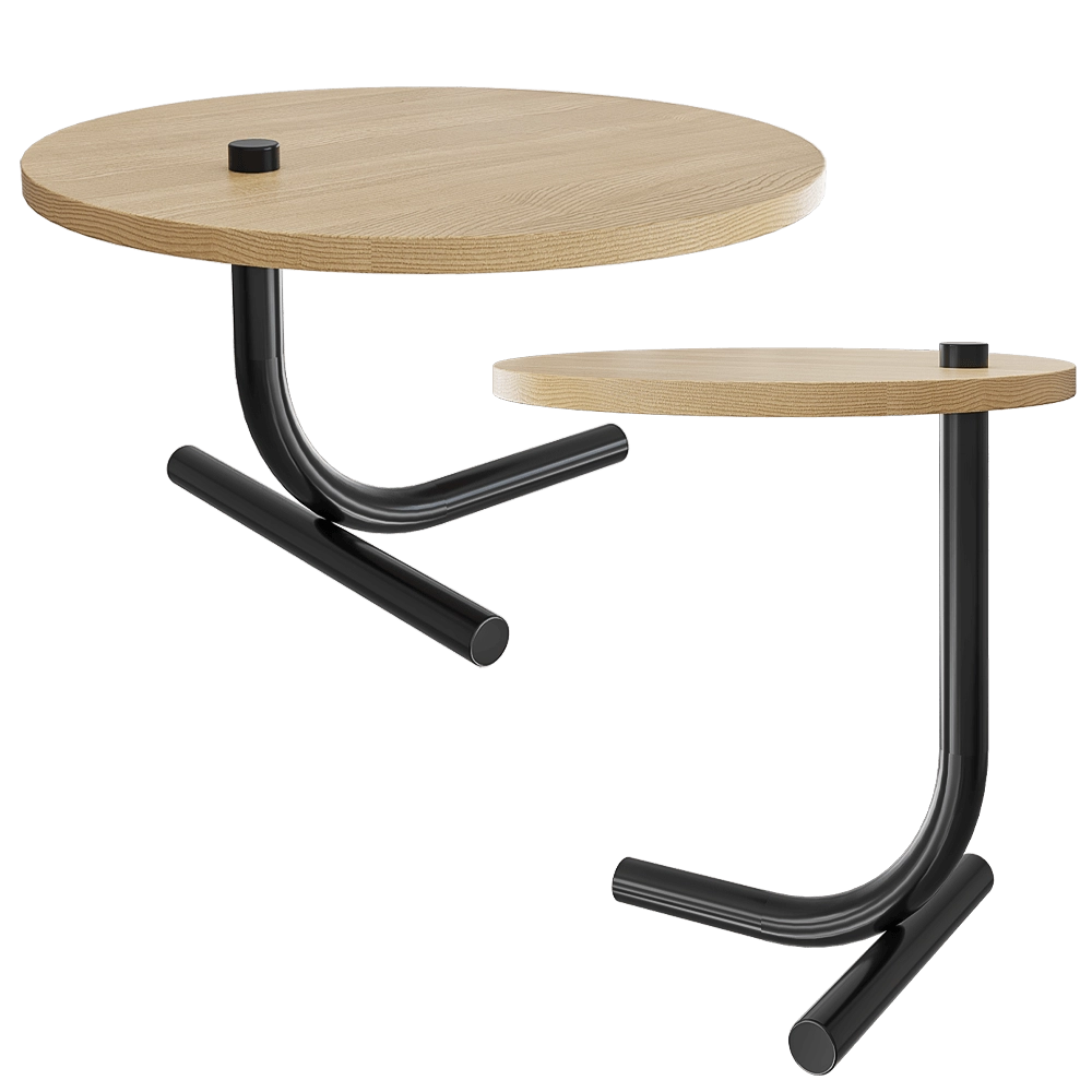Chairs & More – Low table Bubalus 3D Model Chairs & More – Low table Bubalus 3D Model