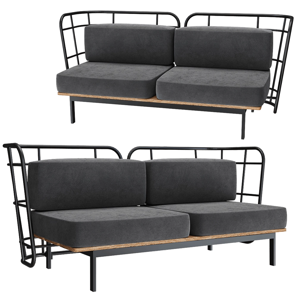 Chairs & More  – Sofa Jujube D 3D Model