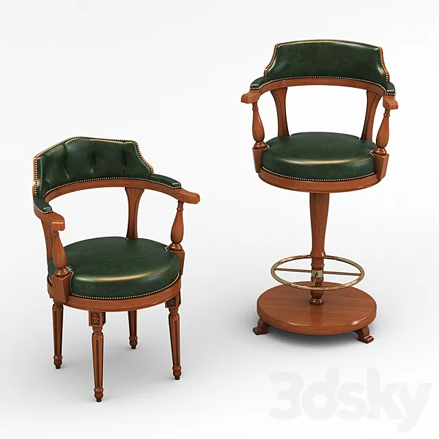 Chairs Origgi 3D Model