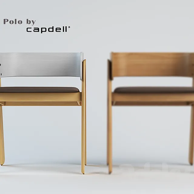 Chairs Polo Capdell Yonoh 3D Model Chairs Polo Capdell Yonoh 3D Model
