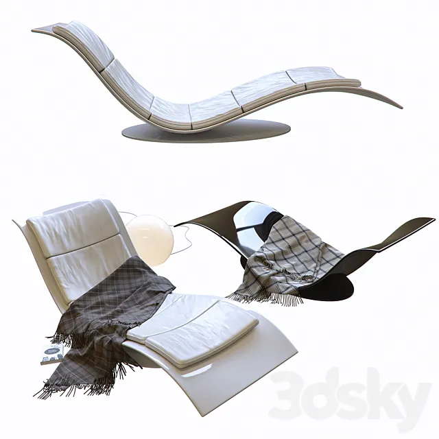 Chaise eli fly 3D Model