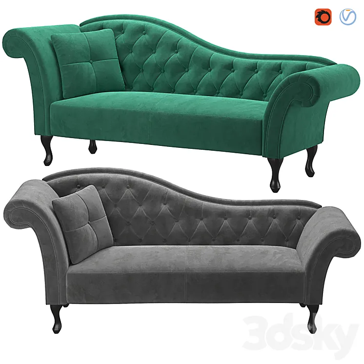Chaise lounge 3D Model Free Download Chaise lounge 3D Model Free Download