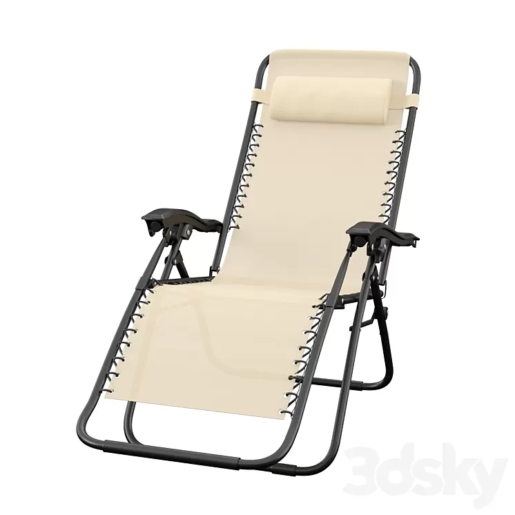 Chaise lounge 3D Model Chaise lounge 3D Model