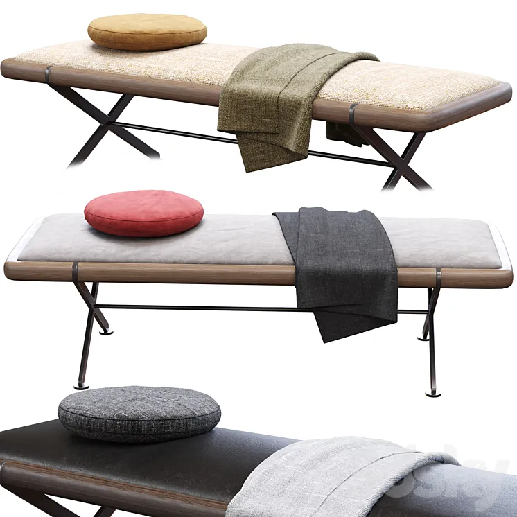 Chaise Lounge Axxia 3D Model Free Download